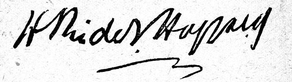 Haggard signature