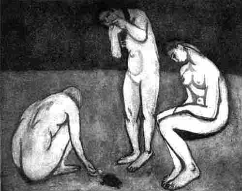 BAIGNEUSES BY HENRI-MATISSE