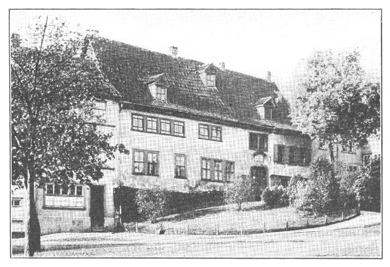 THE HOME OF BACH IN EISENACH