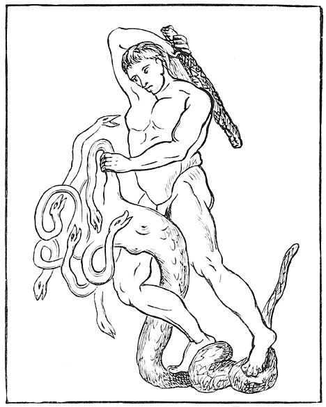 Fig. 6.—Hercules and the Hydra (Louvre).