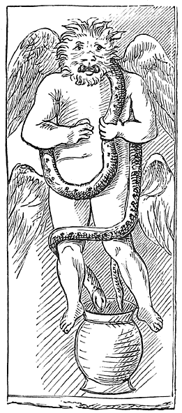 Fig. 16.—Demon found at Ostia.