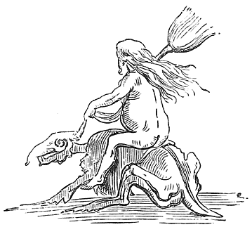 Fig. 22.—A Witch Mounted (Della Bella).