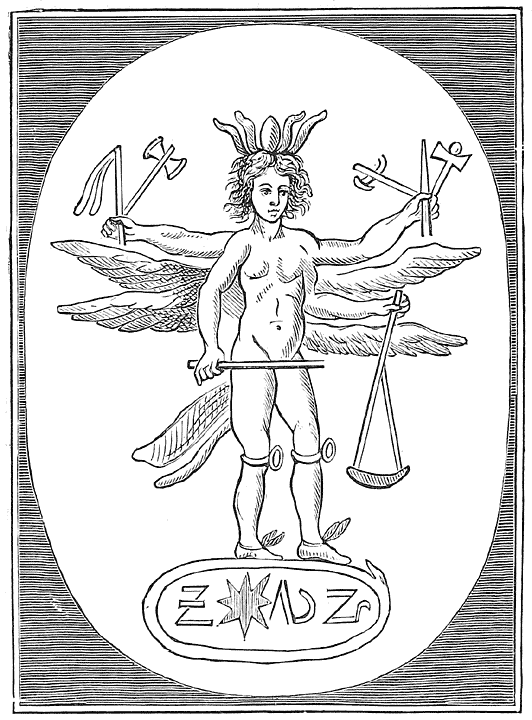 Fig. 5.—Gnostic Figure (Ste. Genevieve Collection).