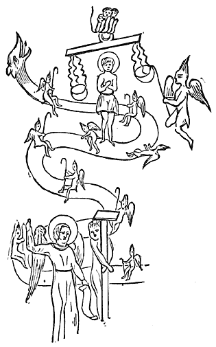 Fig. 10.—Ancient Russian Wall-Painting.