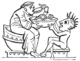Fig. 30.—Monkish Gluttony.