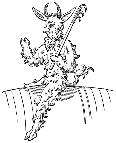 Fig. 31.—Devil of a Danegeld Treasure (MS. Trin. Coll. Cantab. B. x. 2).