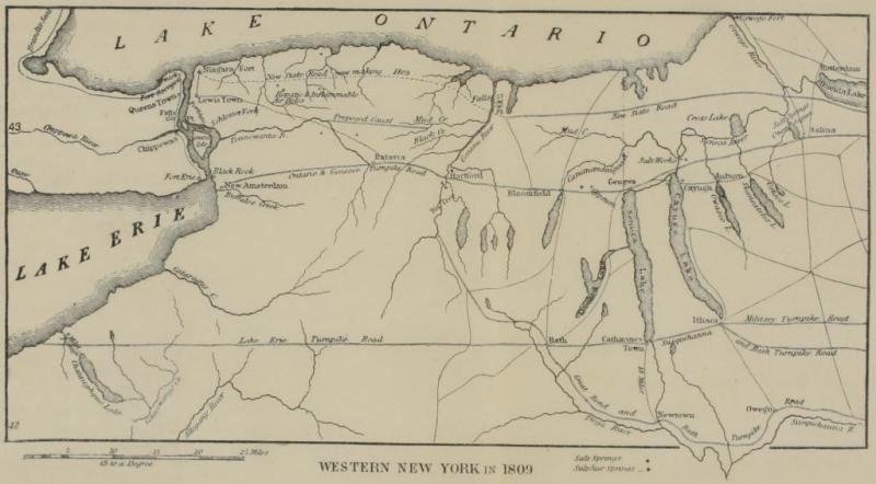 WESTERN NEW YORK in 1809