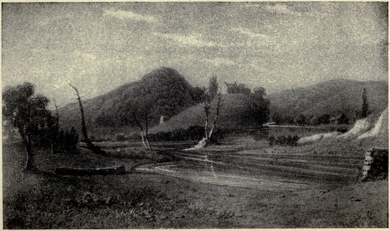 Pioneer View of Houses at Fort Cumberland, Maryland