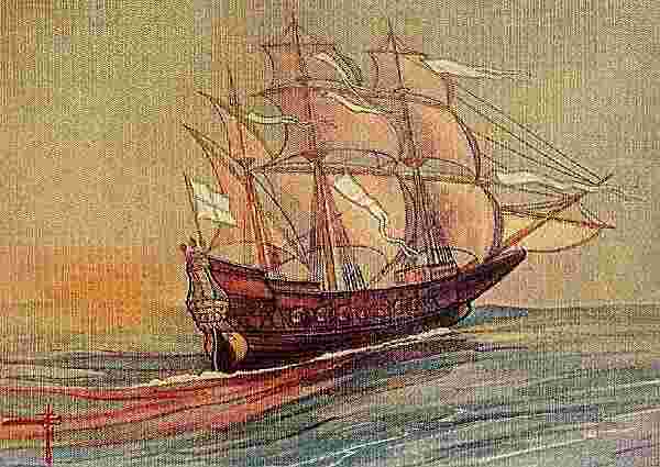 3-masted Sailing Ship