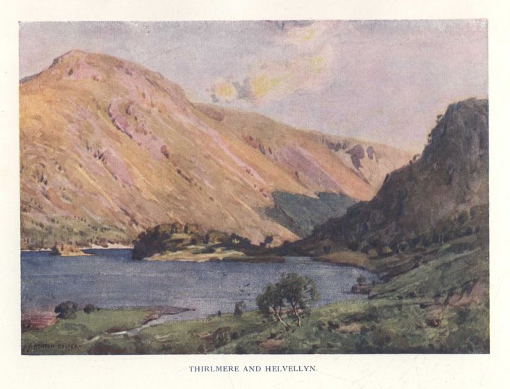 THIRLMERE AND HELVELLYN.