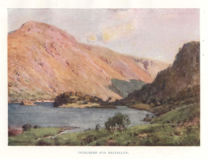 THIRLMERE AND HELVELLYN.