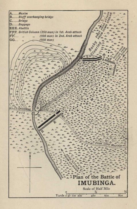 Plan of the Battle of Imubinga.