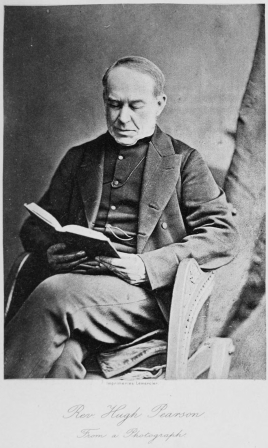 Rev. Hugh Pearson.

From a Photograph.