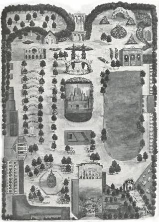 Plan of Cremorne, circa 1870–1877