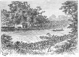 ATTACK BY THE WANYORO AT SEMLIKI FERRY.