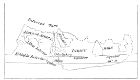 PTOLEMY’S MAP. A.D. 150.