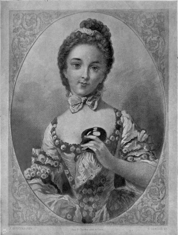 MARIE MADELEINE GUIMARD

From an engraving by Gervais after the painting by Boucher