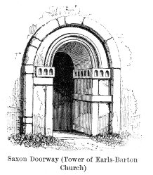 Saxon Doorway (Tower of Earls-Barton Church)