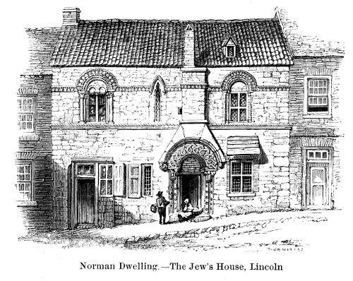 Norman Dwelling.—The Jew's House, Lincoln