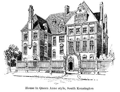 House in Queen Anne style, South Kensington
