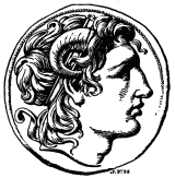 Alexander the Great

(silver coin of Lysimachus, 321-281 B.C.)