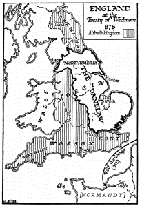 ENGLAND at the Treaty of Wedmore 878