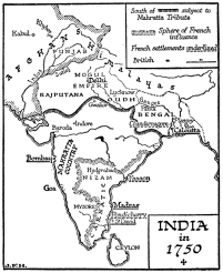 INDIA in 1750