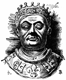 KING JOHN THE GREAT.

(From his recumbent statue over his tomb at Batalha.)