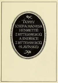 COVER DESIGN BY F. KYSELA, FOR NOVA EDICE, PRAGUE