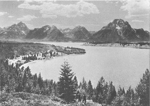 Jackson Lake and the Tetons