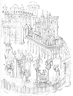 28—VENICE IN THE FOURTEENTH CENTURY.

From the Romance of Alexander.

Page 204.