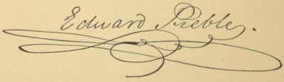 Edward Preble signature