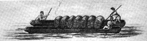 Rose's Tobacco Boat, 1749
