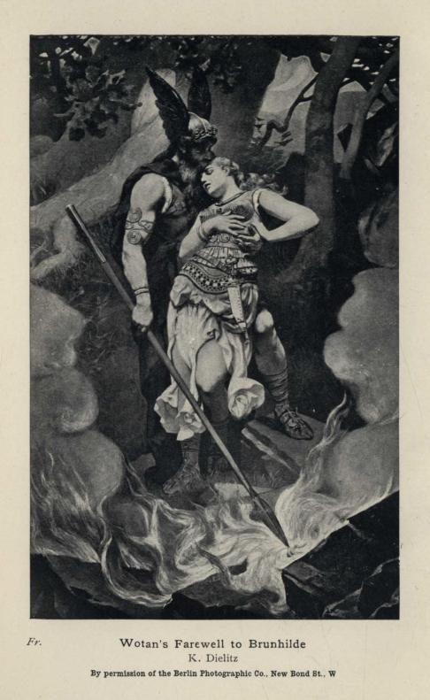 Wotan's Farewell to Brunhilde K. Dielitz By permission of the Berlin Photographic Co., New Bond St., W