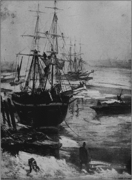 THE THAMES IN ICE