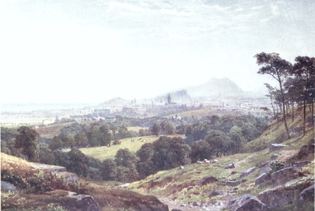 EDINBURGH FROM “REST AND BE THANKFUL”