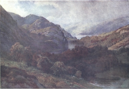 THE OUTFLOW OF LOCH KATRINE, PERTHSHIRE