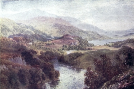 THE RIVER TEITH, WITH LOCHS ACHRAY AND VENNACHAR,
PERTHSHIRE