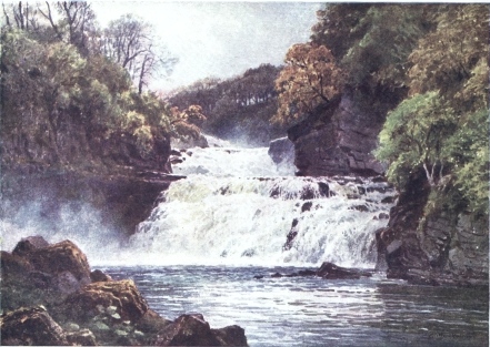 THE FALLS OF THE CLYDE, LANARKSHIRE