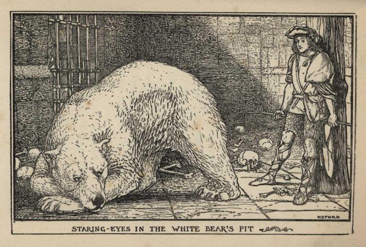 STARING-EYES IN THE WHITE BEAR'S PIT