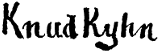 Mark containing 'Knud Kyhn'.