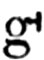 letter g with right bar