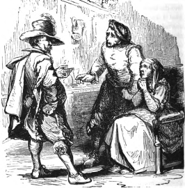 The serjeant speaks to his host and hostess
