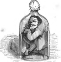 Tailpiece of Asmodeus in his bottle