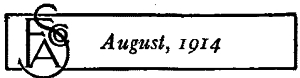 Fasco August, 1914