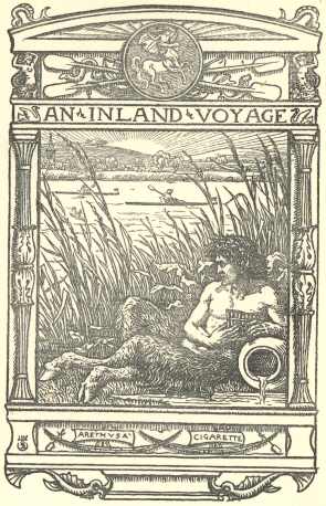Picture of Pan by a river, by Walter Crane
