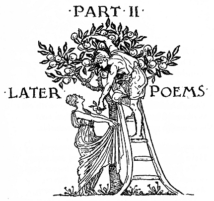 Part II Later Poems