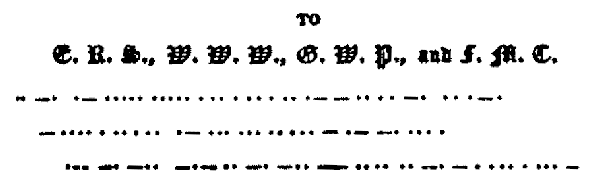 Morse Code Message