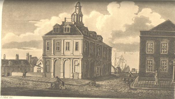 Custom House, published Oct. 1, 1810, by W. Whittingham, Lynn