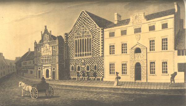 The Town Hall, Jail House, published April 1810, by W.
Whittingham, Lynn